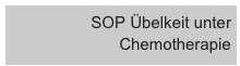 SOP Übelkeit unter Chemotherapie